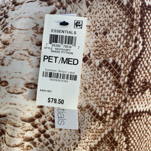 Snake Print Boho Wrap Dress - Picture 11 of 12